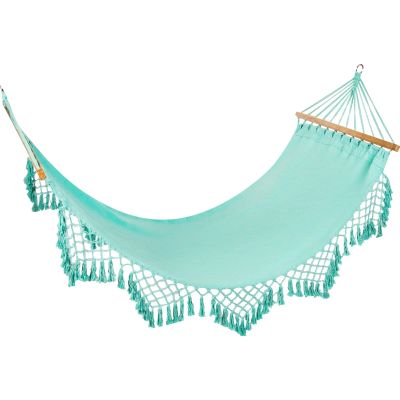 Лот: 18686952. Фото: 1. Гамак садовый с бахромой 100x200... Другое (садовый инструмент и инвентарь)