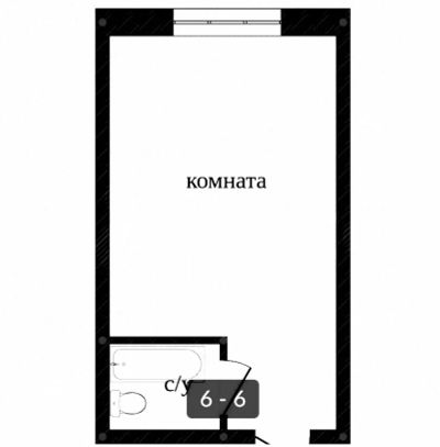 Лот: 17318009. Фото: 1. Гостинка. Квартиры, студии