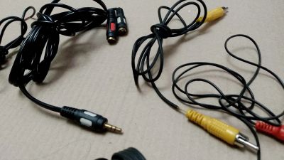 Лот: 25899930. Фото: 1. Шнуры тюльпаны на з/части, разные... Шнуры, кабели, разъёмы