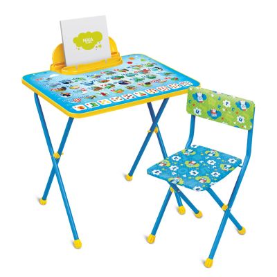 Лот: 14836955. Фото: 1. Стол-стул детский Ника / все лоты... Столики, стулья, парты
