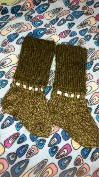 Лот: 8837353. Фото: 1. Теплые носочки. Носки, колготки