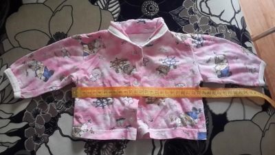 Лот: 4617822. Фото: 1. Распашонка с мишками. Ползунки, распашонки, слипы