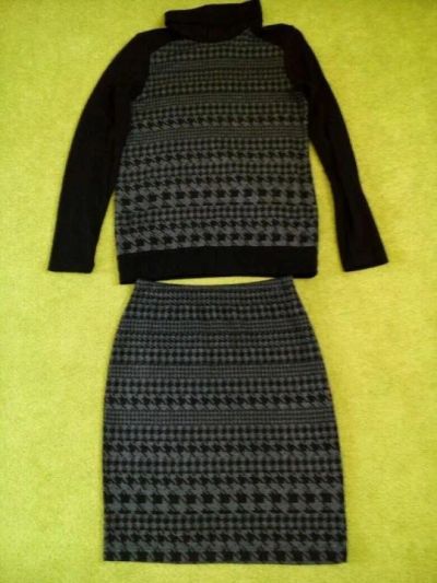 Лот: 9982678. Фото: 1. Трикотажный костюм, размер 46. Костюмы