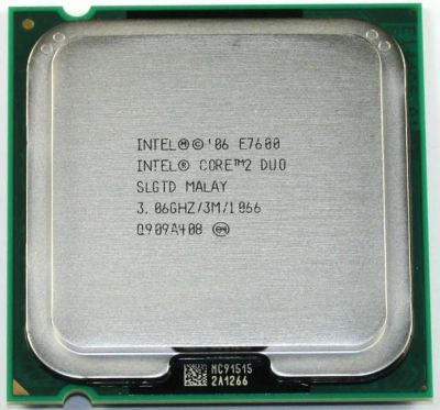 Лот: 5461977. Фото: 1. Процессор Intel Core 2 Duo E7600... Процессоры