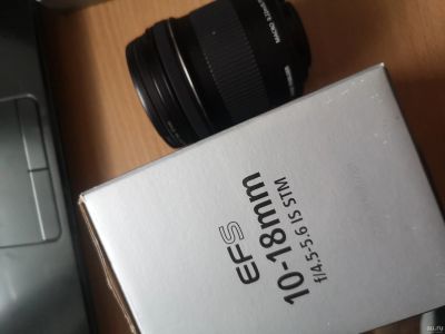 Лот: 17970619. Фото: 1. CANON 10-18mm EF-S IS STM. Объективы