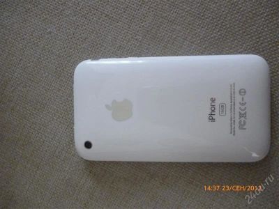 Лот: 2117483. Фото: 1. iPhone 3GS 16Gb white. Смартфоны