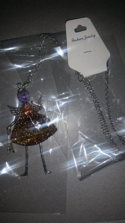 Лот: 10861847. Фото: 1. милое ожерелье кукла 2, украсит... Другое (сувениры, подарки)