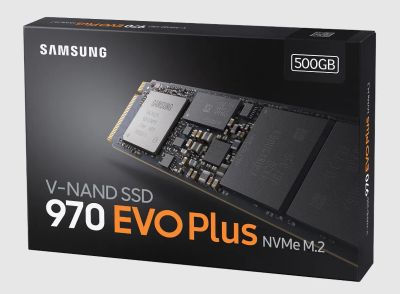 Лот: 21943097. Фото: 1. SSD NVMe Samsung 970 EVO Plus... SSD-накопители