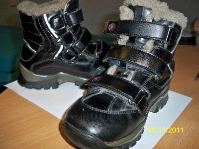 Лот: 1358094. Фото: 1. зимние ботинки для мальчика. Ботинки