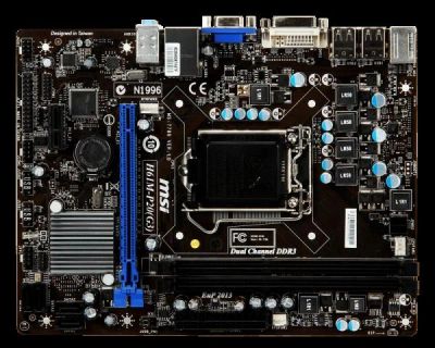 Лот: 6997915. Фото: 1. H61M-P20 (G3) ОБМЕН НА CPU INTEL... Материнские платы