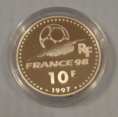 Лот: 7961372. Фото: 1. Франция 10 франков, 1998 год... Европа