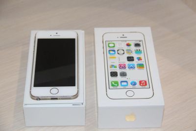 Лот: 4768247. Фото: 1. Apple iPhone 5S 32Gb Gold LTE... Смартфоны