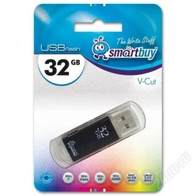 Лот: 2425557. Фото: 1. Флэш-диск Smart Buy 32GB V-Cut. USB-флеш карты