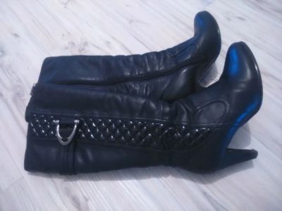 Лот: 6039030. Фото: 1. б/у Сапоги зимние женские 35 размер... Сапоги