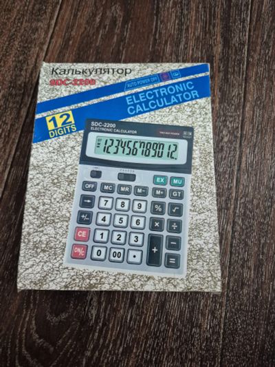 Лот: 25885481. Фото: 1. Калькулятор новый. Калькуляторы