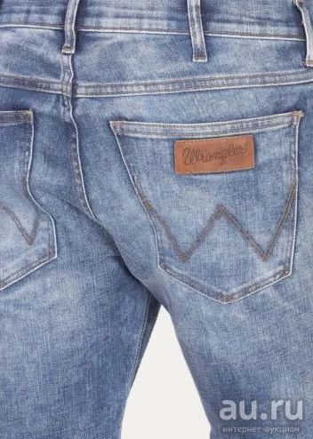 Лот: 14006984. Фото: 1. Зауженные мужские джинсы Wrangler... Брюки, джинсы, шорты