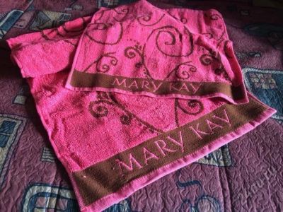 Лот: 5893082. Фото: 1. Набор полотенец с логотипом Mary... Полотенца