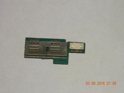 Лот: 7941297. Фото: 1. симконектор на lenovo p780. Шлейфы, разъёмы