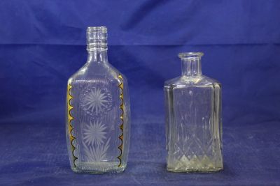 Лот: 17500737. Фото: 1. Старинная раритет стеклянная бутылка... Предметы интерьера и быта