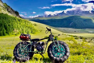 Лот: 16195092. Фото: 1. Мотовездеход 2х2. Снегоходы, квадроциклы