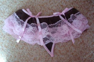 Лот: 2935855. Фото: 1. Тусы стринги кружевные Разные... Нижнее бельё