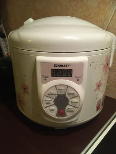 Лот: 17067439. Фото: 1. Мультиварка Скарлет. (повторно... Кухонная