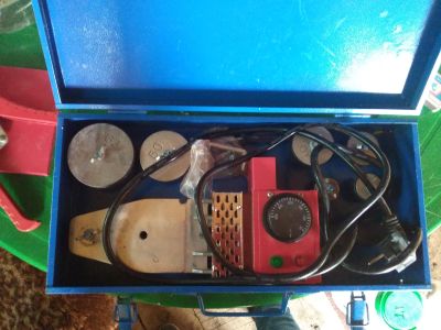 Лот: 11994736. Фото: 1. Аппарат для сварки пластиковых... Водопроводные и канализационные трубы