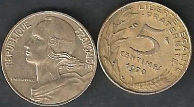 Лот: 7178062. Фото: 1. Монетка 1970 г. Другое (монеты)