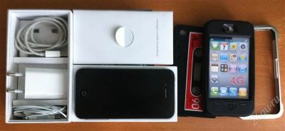 Лот: 2436075. Фото: 1. цена снижена iphone 4g 16gb идеальное... Смартфоны