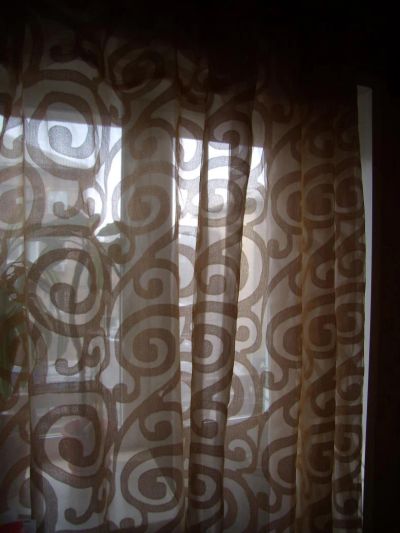 Лот: 5221682. Фото: 1. Штора двойная (органза). Шторы, тюль