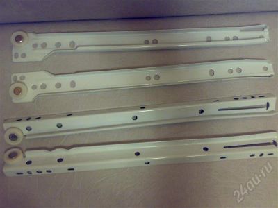 Лот: 632081. Фото: 1. комплект (4шт) направляющих. Фурнитура, комплектующие
