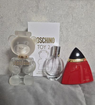 Лот: 25885101. Фото: 1. Пустые баночки от парфюма. Женская парфюмерия