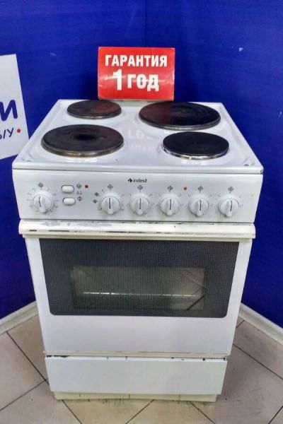 Лот: 16944097. Фото: 1. Плита электрическая indesit kn... Плиты, духовые шкафы, варочные поверхности