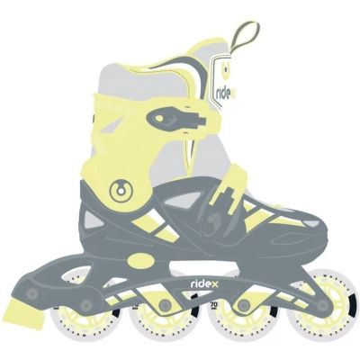 Лот: 21288465. Фото: 1. Ролики раздвижные Hop Yellow... Роликовые коньки, скейтборды, самокаты