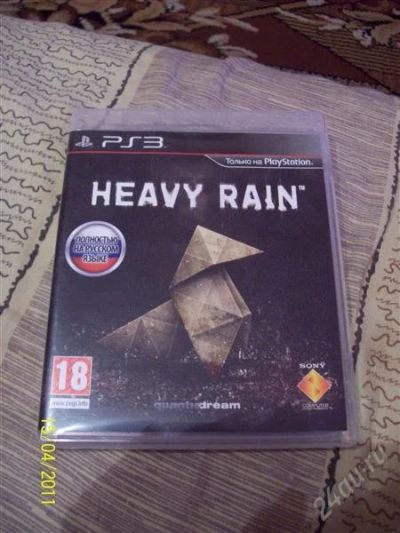 Лот: 907572. Фото: 1. Heavy Rain PS3. Игры для консолей