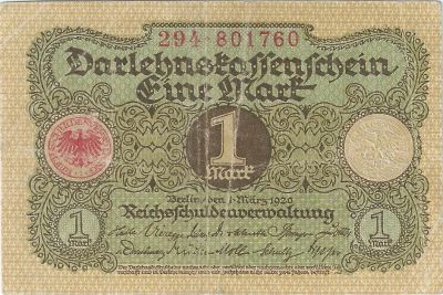 Лот: 16796489. Фото: 1. 1 марка 1920 год. Германия. С... Германия и Австрия