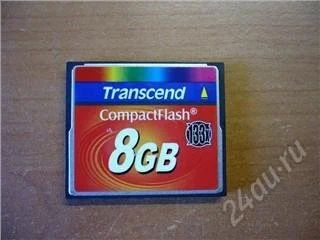 Лот: 75411. Фото: 1. Карта памяти CF 8 Gb x 133. USB-флеш карты