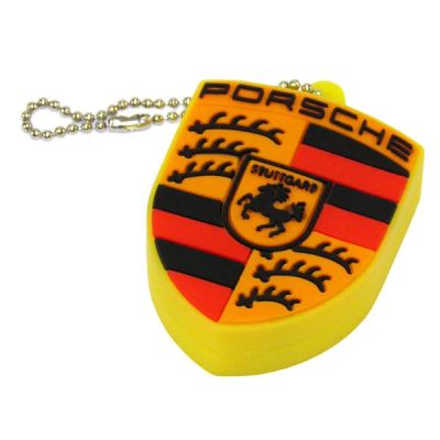 Лот: 3566641. Фото: 1. USB флешка 4Gb "Эмблема Porsche... USB-флеш карты