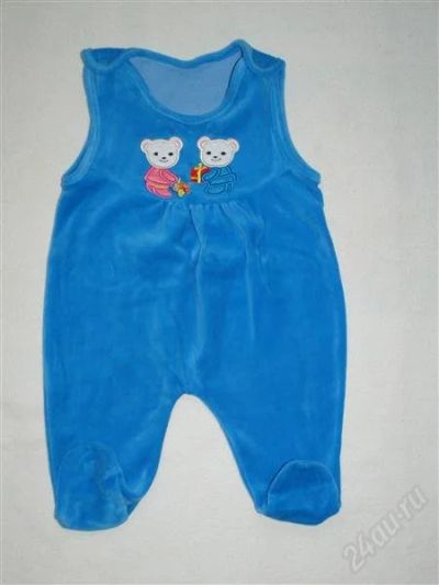 Лот: 1421421. Фото: 1. Новый нарядный велюровый комбез... Ползунки, распашонки, слипы