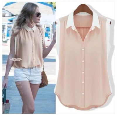 Лот: 4034461. Фото: 1. блузка нежно-розового цвета размер... Блузы, рубашки, водолазки