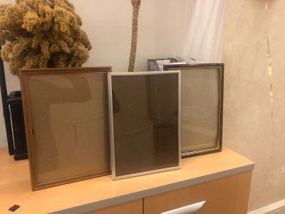 Лот: 18253253. Фото: 1. ЛОТ из фоторамок А4 (под стеклом... Рамки, багет