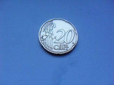 Лот: 12774575. Фото: 1. 20 Евроцентов 2002 год Италия. Европа