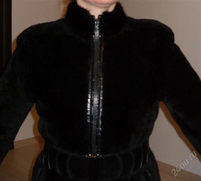 Лот: 2257262. Фото: 1. Мутоновая шуба 44-46 размер. Верхняя одежда