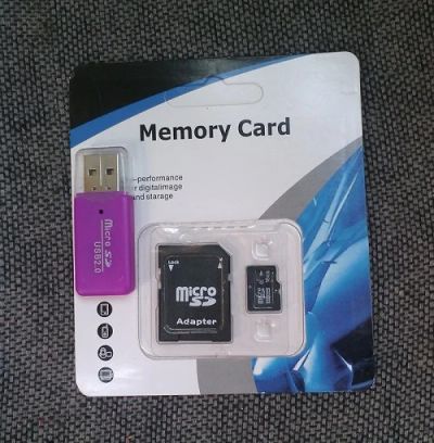 Лот: 4450895. Фото: 1. Новая карта памяти Micro SD на... Карты памяти