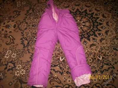 Лот: 1324206. Фото: 1. теплые зимние штанишки на девочку... Верхняя одежда