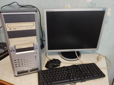Лот: 21701629. Фото: 1. Компьютер Pentium 4 с монитором... Компьютеры в сборе