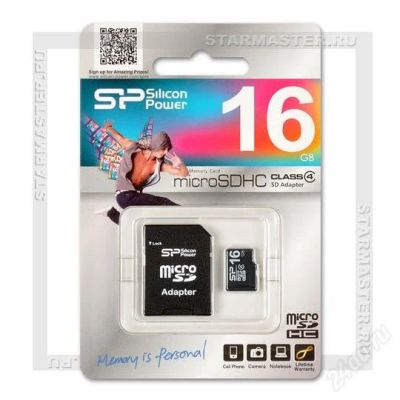 Лот: 1633701. Фото: 1. Карта памяти MicroSd/SDHC 16 Gb... Карты памяти