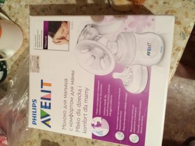 Лот: 5018889. Фото: 1. Ручной молокоотсос AVENT. Всё для кормления