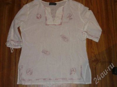 Лот: 718277. Фото: 1. Туника х/б, размер 46-48. Футболки, топы и майки