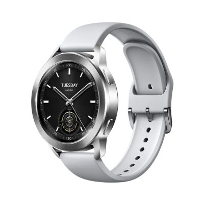 Лот: 21759210. Фото: 1. Смарт-часы Xiaomi Watch S3 (Серебро... Смарт-часы, фитнес-браслеты, аксессуары